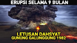 Download lagu The Fierce Eruption of Mount Galunggung in 1982, West Java mp3