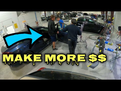 HOW TO MAKE MONEY IN A PAINT SHOP