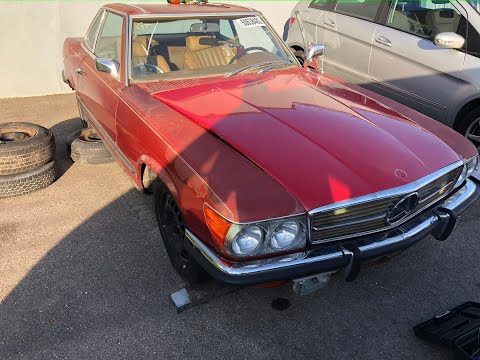 MERCEDES SL - R107 - AUTO Ersatzschlüssel STUTTGART - LUDWIGSBURG