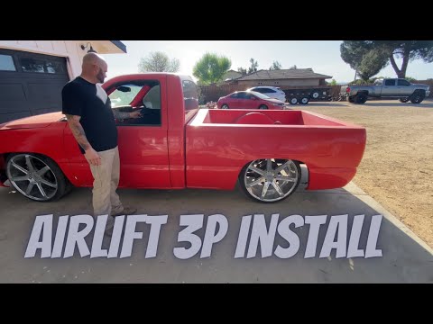 Airlift Performance Suspension 3P, Viair 485c Installation on our body dropped Silverado