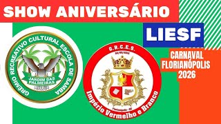 SHOW JD DAS PALMEIRAS E IMPERIO VERMELHO E BRANCO CARNAVAL FLORIANÓPOLIS 2026
