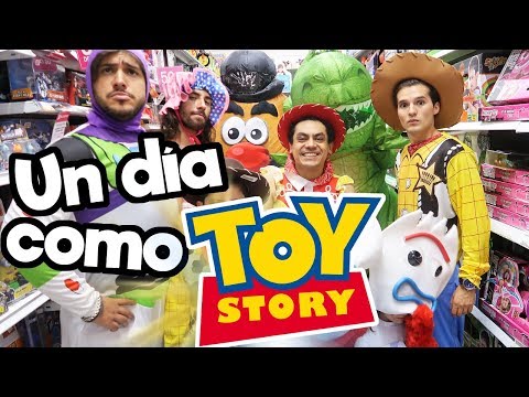 Un Día como personajes de Toy Story 4!! / Memo Aponte Video