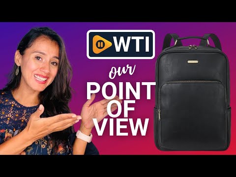 Telena Leather Laptop Backpacks - WTI product video review