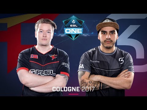 CS:GO - FaZe vs. SK [Cache] Map 2 -Semifinal - ESL One Cologne 2017