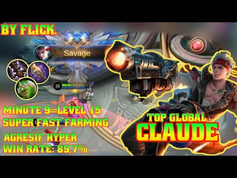 CLAUDE SAVAGE!!! BRUTAL DAMAGE || SUPER FAST FARMING || By Flick.