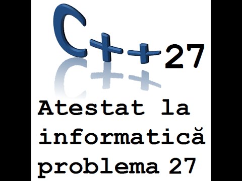 Limbajul C++ - problema rezolvata 27 - matrice simetrica