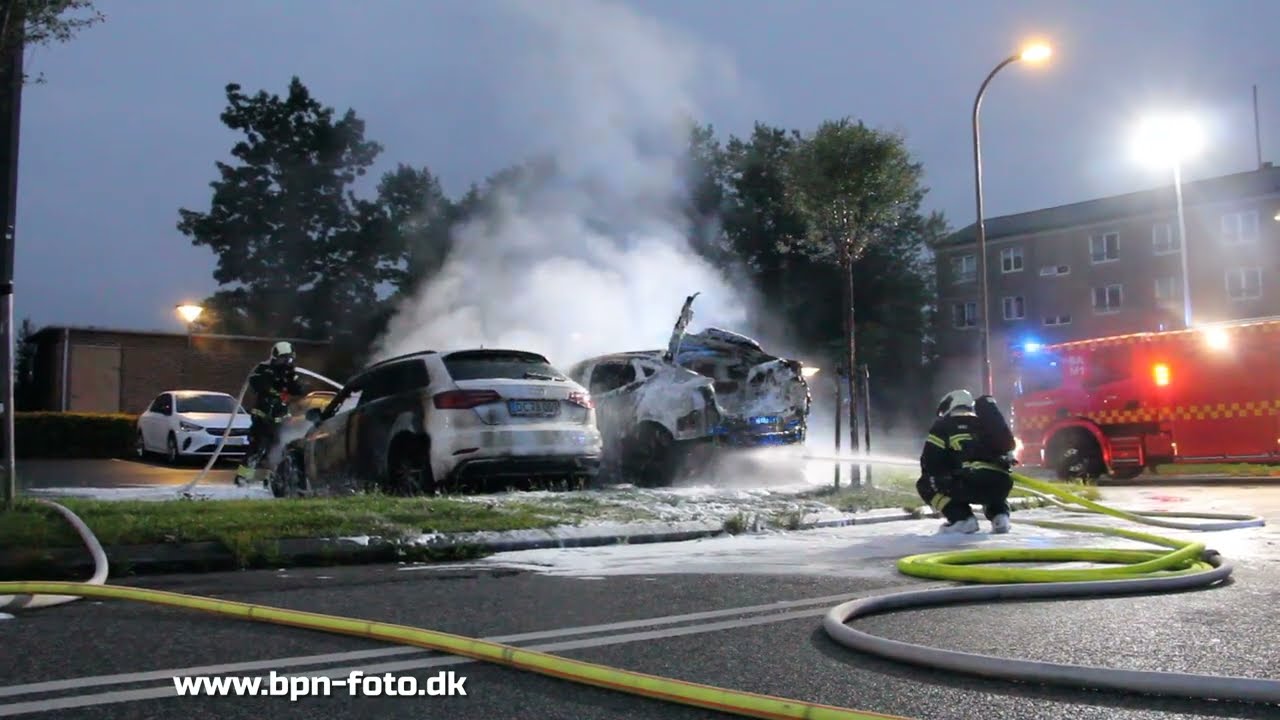 22.07.2025 / Brand-Bil i det fri / Herlev