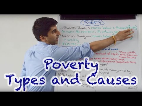 Poverty - Types and Causes Video
