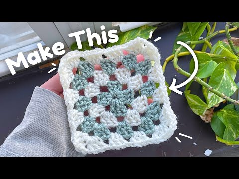 How to Crochet a Granny Square for Beginners *With Color Changes*