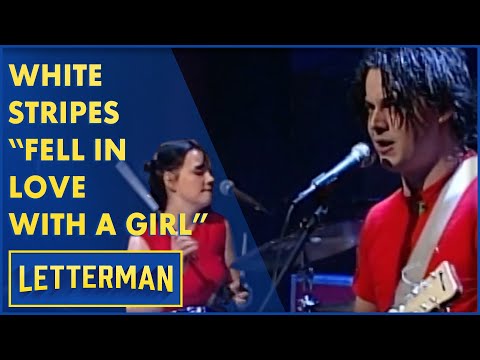Thumbnail for White Stripes Perform "Fell In Love With A Girl" | Letterman by the white stripes