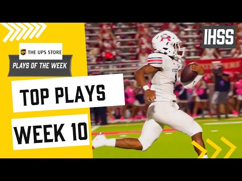 2023 Houston Area High School Football Plays of The Week: Week 10