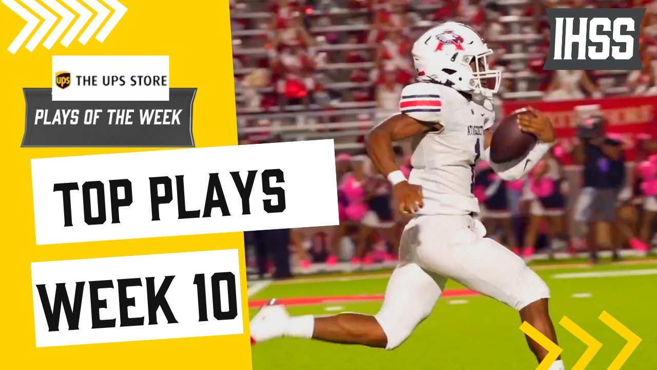 2023 Houston Area High School Football Plays of The Week: Week 10