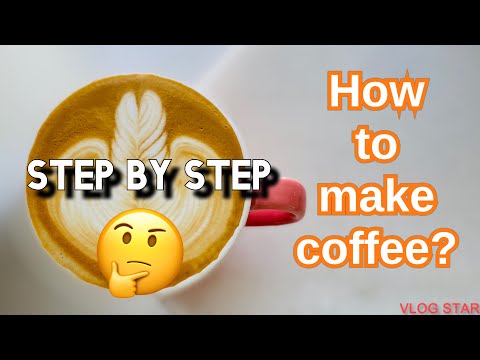 How to make coffee? |guide#howtomakecoffee #baristavlog