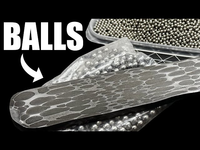 Forging Ball Bearing Canister Damascus | Knife Making | Blacksmithing SDDEFAULT Thumbnail
