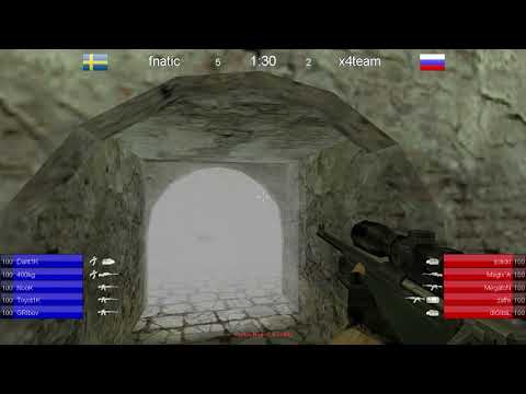 [ HLTV ] x4team vs fnatic (WEG Season 3 2005 Qual.)