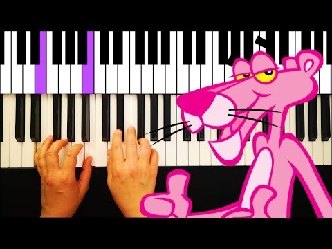 Pink Panther – super easy piano tutorial