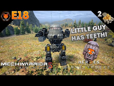HERO Mech: UrbanMech-K9! (MechWarrior 5 Mercenaries Heroes of the Inner Sphere Episode 18!)