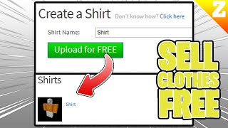 I Found A NEW WORKING Method To SELL CLOTHES FOR FREE in Roblox!