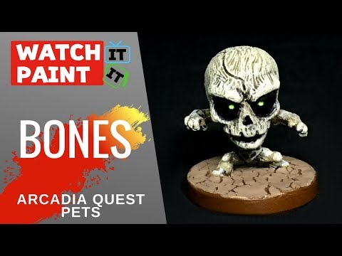 Arcadia Quest Pets - Painting Bones