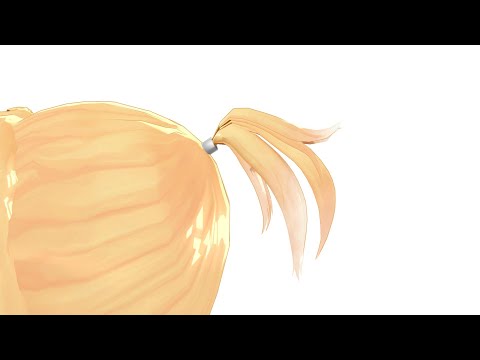 [MMD Talkloid] Teto cries at Len's ponytail