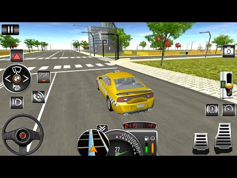 Real Taxi Driver Simulator 2019 (by Fun Game Sim Publishing) Android Gameplay [HD]