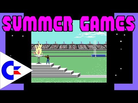 The Most Amazing Athlete - Summer Games on the Commodore 64