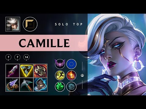Camille Top vs Darius - EUW Master Patch 25.24