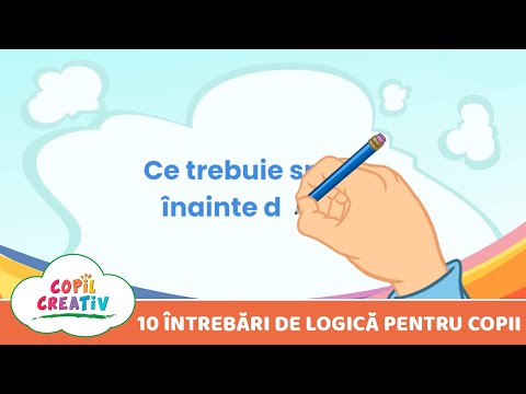 #2- Întrebări de LOGICĂ pentru copii isteți | Copil Creativ