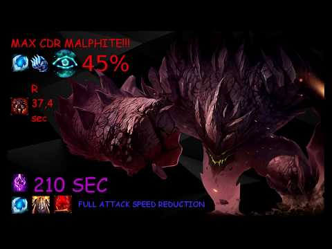League Of Legends - Patch 8.7 - Full CDR Malphite vs Irelia