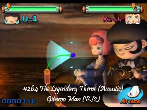 MistressZelda's List of Amazing VGM! #264 The Legendary Theme (Acoustic) (Gitaroo Man)