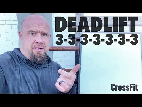 Heavy Deadlift Triples WOD Demo: 221022