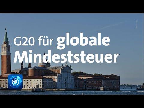 G20-Finanzminister:innen für globale Mindeststeuer