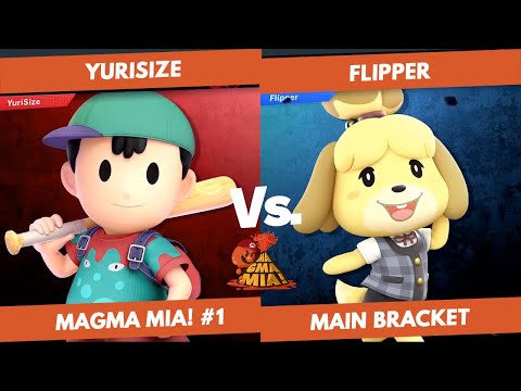 Yurisize(Ness) vs Flipper(Isabelle) - Main Bracket  -  MAGMA MIA! #1