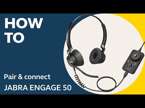 Jabra Engage 50 Stereo Wired Headsets