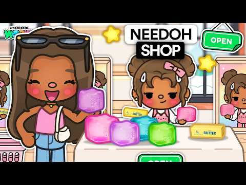 STORM OPENED UP HER OWN NEEDOH SHOP ⭐ (EP 25) | Toca Life World Family RP 🌍