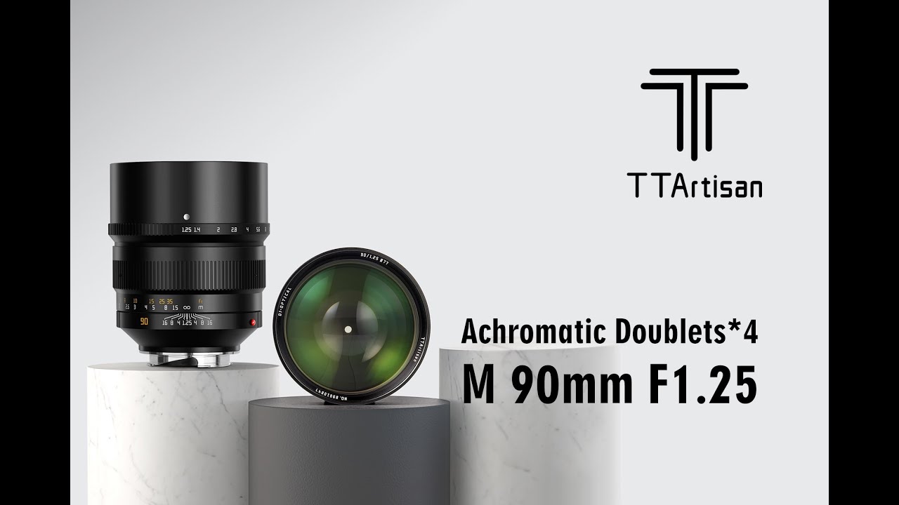 YouTube video - TTArtisan 90mm F1.25 lens for Portraiture