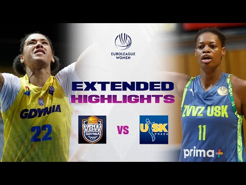 VBW Gdynia v ZVVZ USK Praha | Full Game Highlights | EuroLeague Women 2025-26