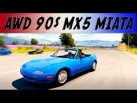 FH2: AWD MONSTERS EP 47 - 1990 Mazda Mx5 Miata  FULLY BUILT (700+ HP)