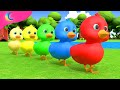 Five Little Ducks Kids Songs BluLoo Nursery Rhymes Kids Songs