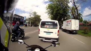 preview picture of video 'GenSan City Driving Honda CBR 150 fi'