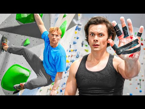 Can I Beat A Rock Climbing World Champion? Ft Magnus Midtbø