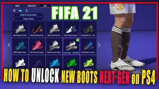 How to UNLOCK New Boots Next Gen FIFA 21 on PS4