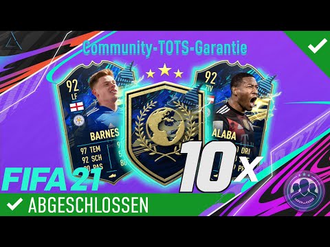 OMG! 😱😍 10X COMMUNITY-TOTS-GARANTIE SBC! 10X GUARANTEED COMMUNITY TOTS SBC! | FIFA 21 ULTIMATE TEAM