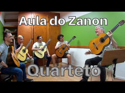 Master class com Fábio Zanon - Charcos (Quarteto de Violões de Chapecó)