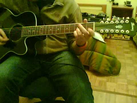 Vasco Rossi - Silvia (Intro guitar cover) on 12 strings video thumbnail