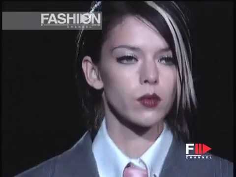 "John Richmond" Autumn Winter 2001 2002 Milano 1 of 3 pret a porter by FashionChannel.mov
