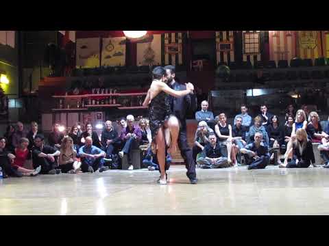  Lorena Tarantino  and  Gianpiero Galdi  are  dancing  to  a  tango  in  2019