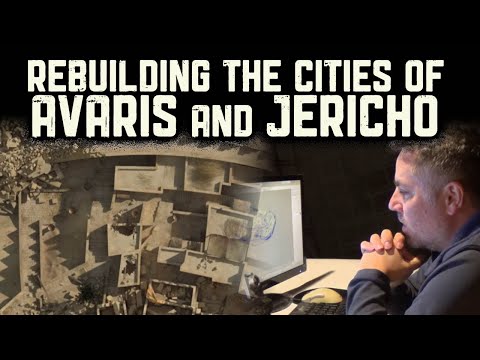 How Did the Film Rebuild the Cities of Avaris and Jericho