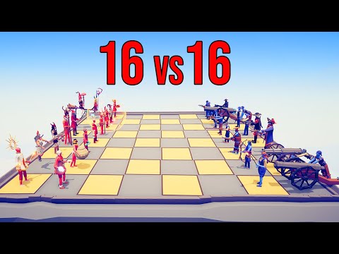 CHESS BATTLE- GUNPOWDER vs MAGE- What's Your Next Move | TABS