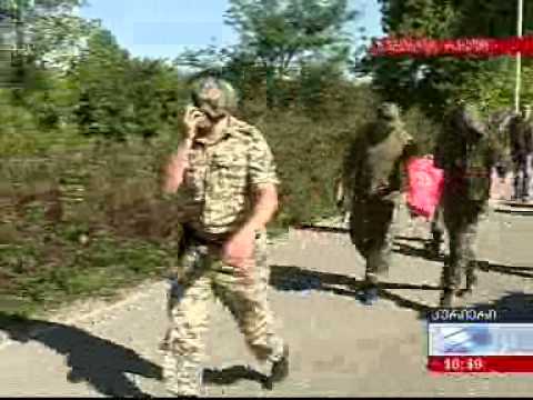 Police arrested Russian officers in Georgian police uniforms